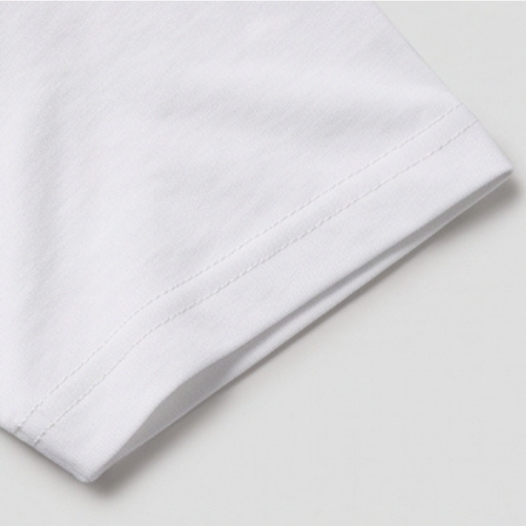 Plain White Crew Neck Cotton T-Shirt