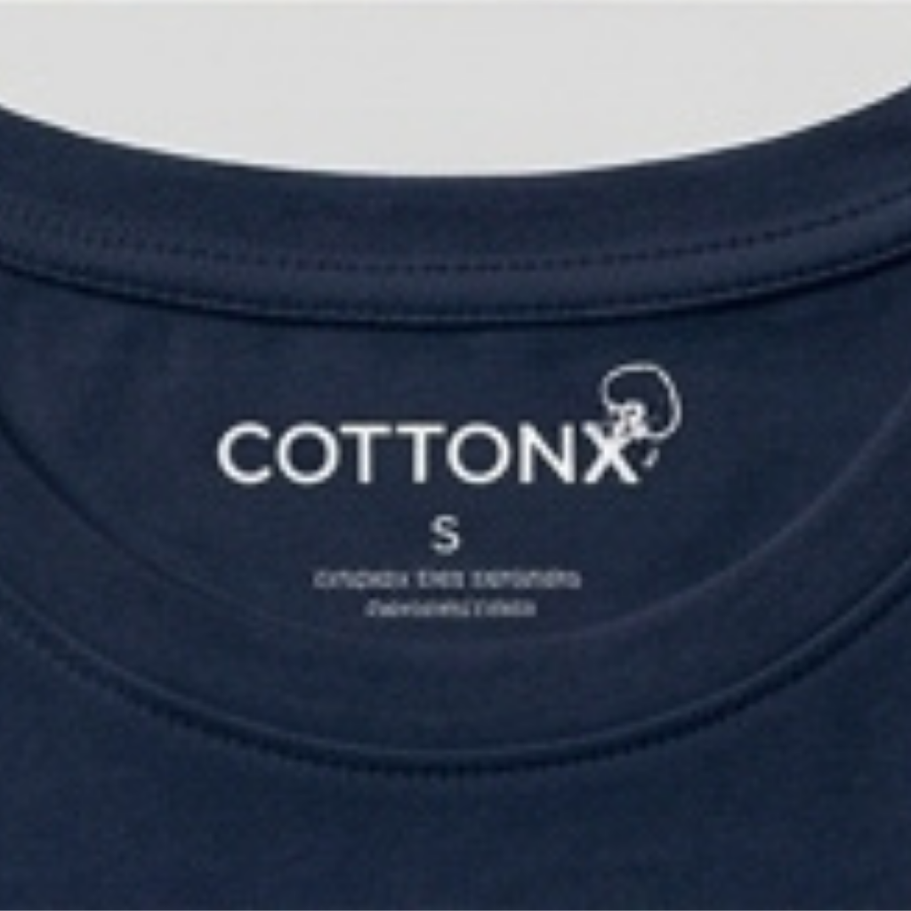 Navy Blue Crew Neck Cotton T-Shirt